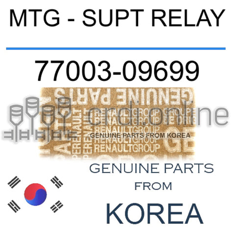 MTG - SUPT RELAY [ORIGINAL] 77003-09699 7700309699 77003 09699