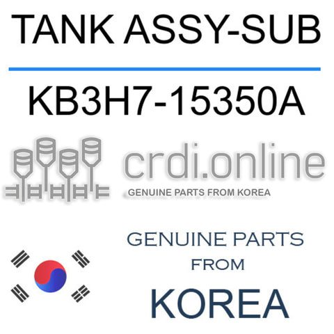TANK ASSY-SUB KB3H7-15350A KB3H715350A KB3H7 15350A
