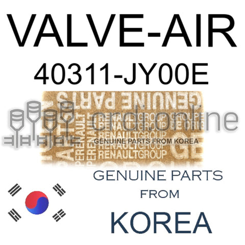 VALVE-AIR [ORIGINAL] 40311-JY00E 40311JY00E 40311 JY00E