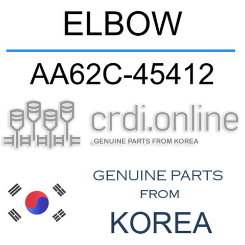 ELBOW [ORIGINAL] AA62C-45412 AA62C45412 AA62C 45412