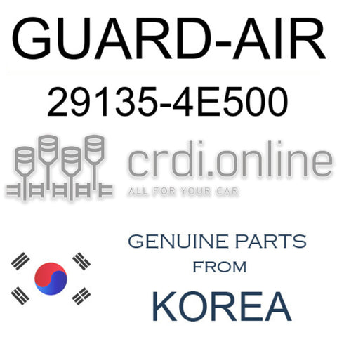 GUARD-AIR [ORIGINAL] 29135-4E500 291354E500 29135 4E500