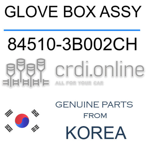 GLOVE BOX ASSY [ORIGINAL] 84510-3B002CH 845103B002CH 84510 3B002CH