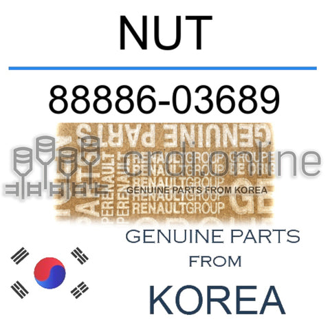 NUT [ORIGINAL] 88886-03689 8888603689 88886 03689