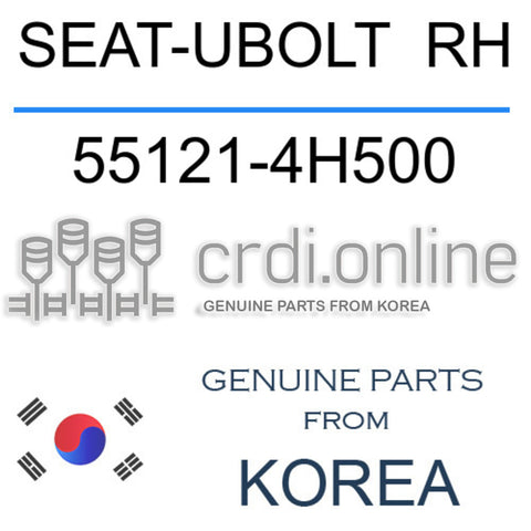 SEAT-UBOLT  RH [ORIGINAL] 55121-4H500 551214H500 55121 4H500