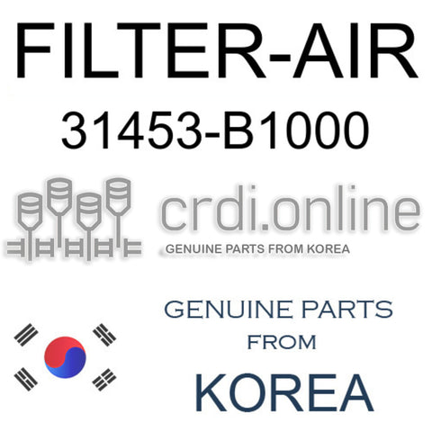 FILTER-AIR [ORIGINAL] 31453-B1000 31453B1000 31453 B1000
