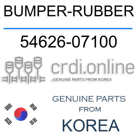 BUMPER-RUBBER 54626-07100 5462607100 54626 07100