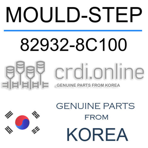 MOULD-STEP [ORIGINAL] 82932-8C100 829328C100 82932 8C100