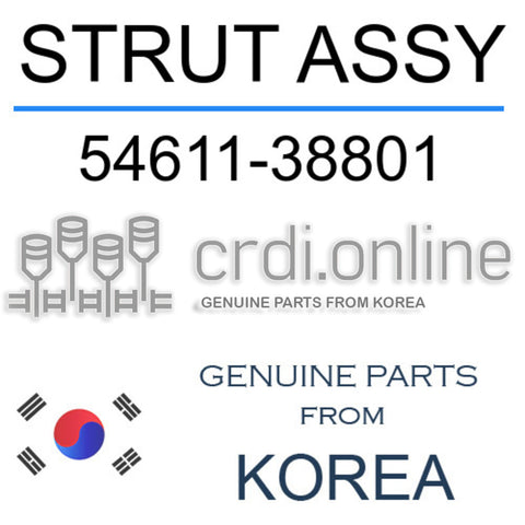 STRUT ASSY [ORIGINAL] 54611-38801 5461138801 54611 38801