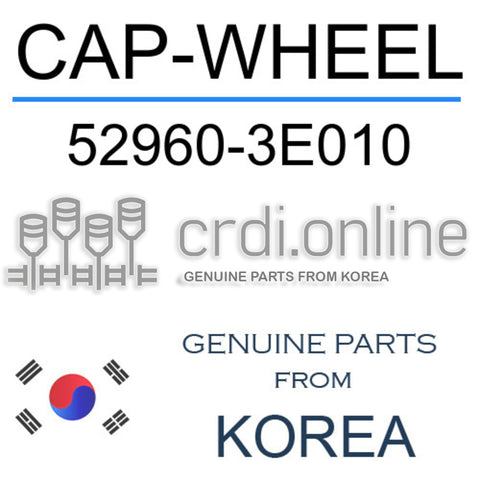 CAP-WHEEL 52960-3E010 529603E010 52960 3E010