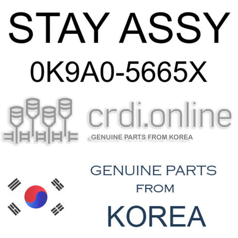 STAY ASSY [ORIGINAL] 0K9A0-5665X 0K9A05665X 0K9A0 5665X