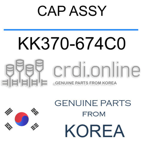 CAP ASSY [ORIGINAL] KK370-674C0 KK370674C0 KK370 674C0
