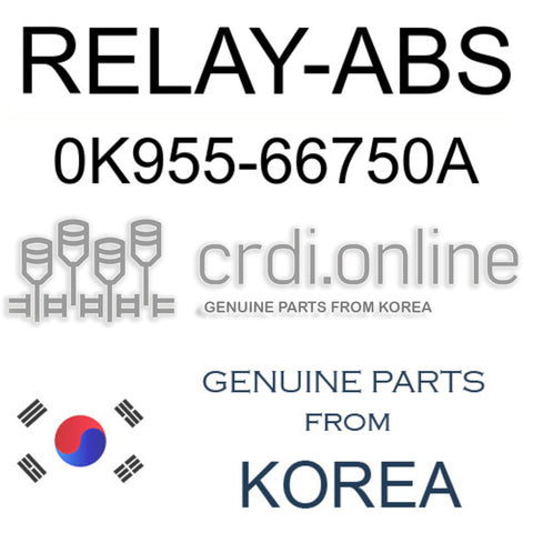 RELAY-ABS [ORIGINAL] 0K955-66750A 0K95566750A 0K955 66750A