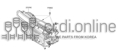 BLOWER ASSY-AIR CONDITIONERFRONT 27270-0036R 272700036R 27270 0036R