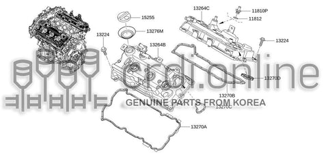 VALVE ASSY-CONTROLBLOWBY 11810-EA200 11810EA200 11810 EA200