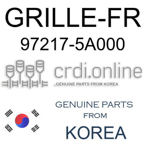 GRILLE-FR [ORIGINAL] 97217-5A000 972175A000 97217 5A000