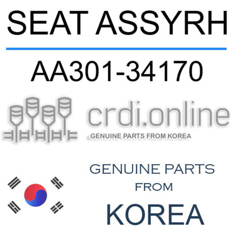 SEAT ASSYRH [ORIGINAL] AA301-34170 AA30134170 AA301 34170