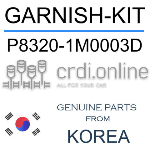 GARNISH-KIT [ORIGINAL] P8320-1M0003D P83201M0003D P8320 1M0003D
