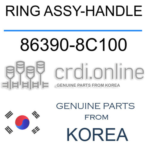 RING ASSY-HANDLE 86390-8C100 863908C100 86390 8C100