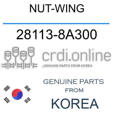 NUT-WING [ORIGINAL] 28113-8A300 281138A300 28113 8A300