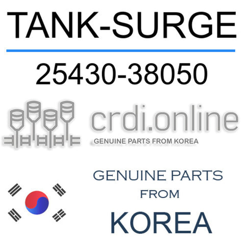 TANK-SURGE [ORIGINAL] 25430-38050 2543038050 25430 38050