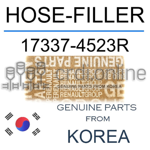 HOSE-FILLER [ORIGINAL] 17337-4523R 173374523R 17337 4523R
