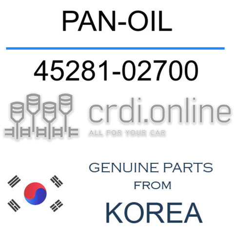 PAN-OIL [ORIGINAL] 45281-02700 4528102700 45281 02700