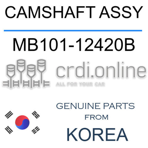 CAMSHAFT ASSY [ORIGINAL] MB101-12420B MB10112420B MB101 12420B