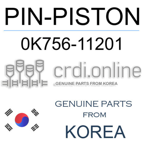 PIN-PISTON 0K756-11201 0K75611201 0K756 11201