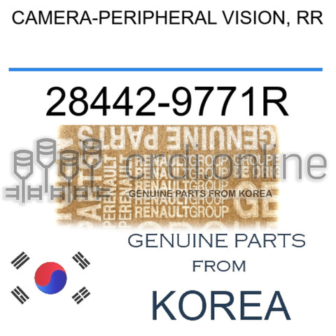 CAMERA-PERIPHERAL VISION, RR [ORIGINAL] 28442-9771R 284429771R 28442 9771R