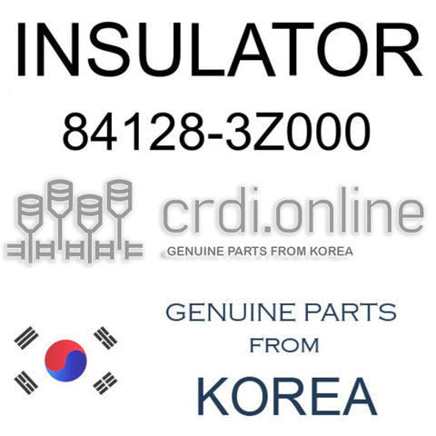INSULATOR [ORIGINAL] 84128-3Z000 841283Z000 84128 3Z000