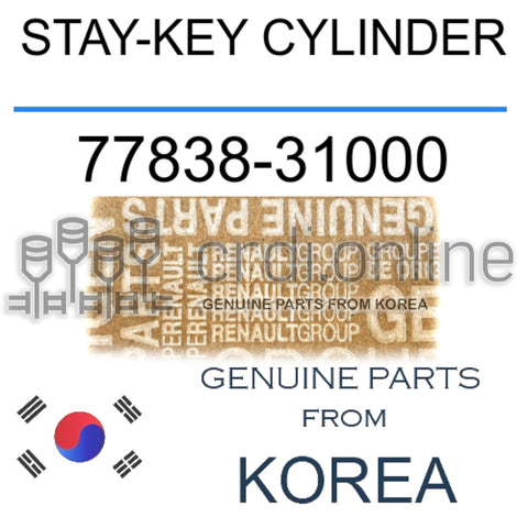 STAY-KEY CYLINDER [ORIGINAL] 77838-31000 7783831000 77838 31000