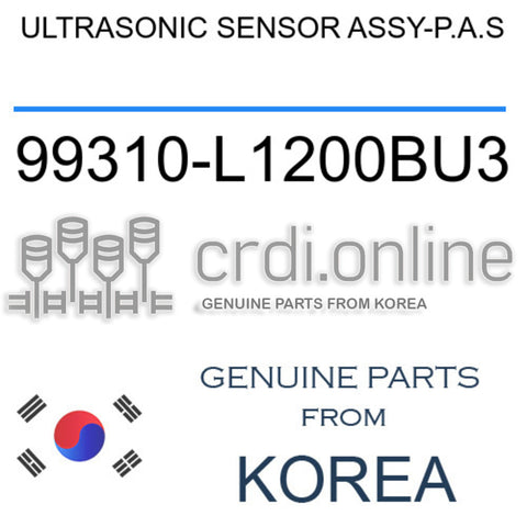 ULTRASONIC SENSOR ASSY-P.A.S [ORIGINAL] 99310-L1200BU3 99310L1200BU3 99310 L1200BU3