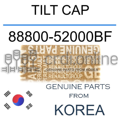 TILT CAP [ORIGINAL] 88800-52000BF 8880052000BF 88800 52000BF
