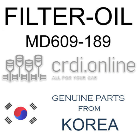 FILTER-OIL [ORIGINAL] MD609-189 MD609189 MD609 189