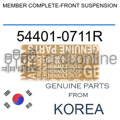 MEMBER COMPLETE-FRONT SUSPENSION [ORIGINAL] 54401-0711R 544010711R 54401 0711R