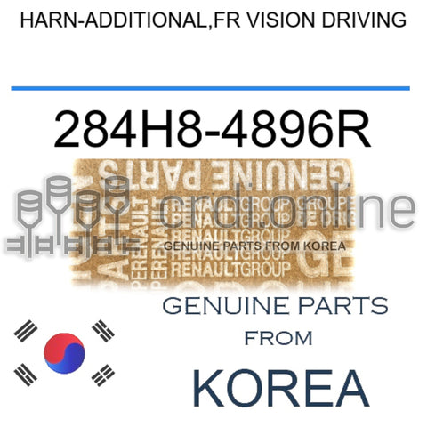 HARN-ADDITIONAL,FR VISION DRIVING [ORIGINAL] 284H8-4896R 284H84896R 284H8 4896R
