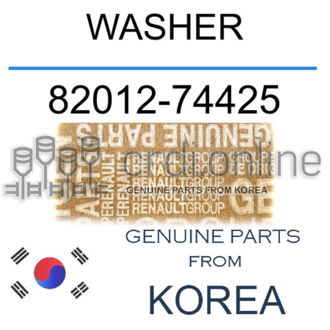 WASHER [ORIGINAL] 82012-74425 8201274425 82012 74425