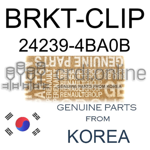 BRKT-CLIP [ORIGINAL] 24239-4BA0B 242394BA0B 24239 4BA0B