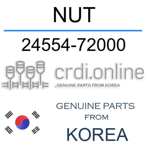 NUT 24554-72000 2455472000 24554 72000