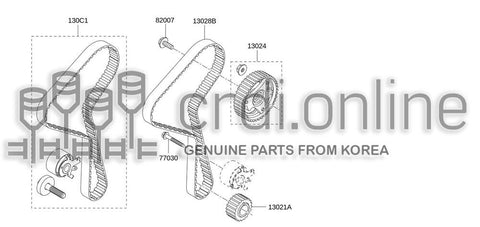 BELT-TIMING 82005-37033 8200537033 82005 37033