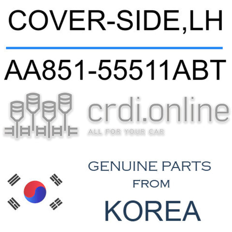COVER-SIDE,LH [ORIGINAL] AA851-55511ABT AA85155511ABT AA851 55511ABT