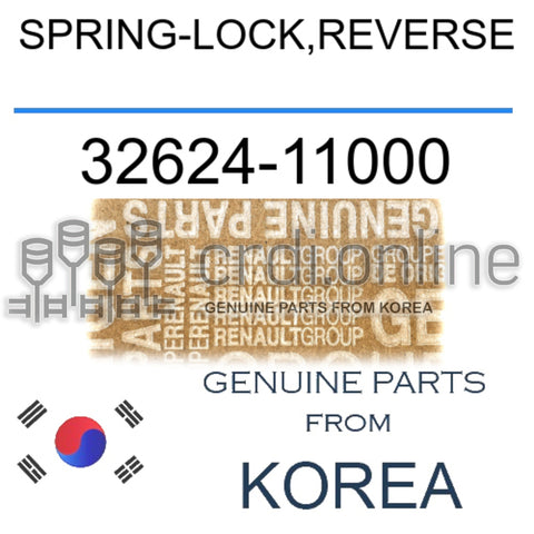 SPRING-LOCK,REVERSE [ORIGINAL] 32624-11000 3262411000 32624 11000