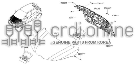 DOOR ASSY-BACK 90100-9490R 901009490R 90100 9490R