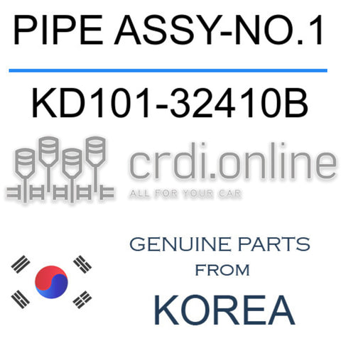 PIPE ASSY-NO.1 [ORIGINAL] KD101-32410B KD10132410B KD101 32410B