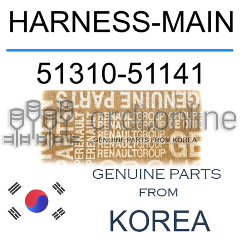HARNESS-MAIN [ORIGINAL] 51310-51141 5131051141 51310 51141