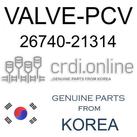 VALVE-PCV 26740-21314 2674021314 26740 21314