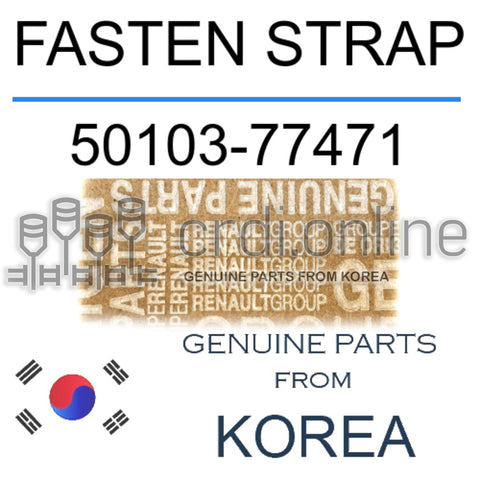 FASTEN STRAP [ORIGINAL] 50103-77471 5010377471 50103 77471