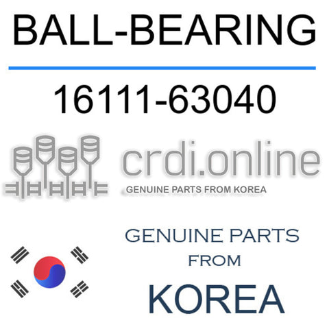 BALL-BEARING 16111-63040 1611163040 16111 63040