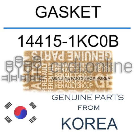 GASKET [ORIGINAL] 14415-1KC0B 144151KC0B 14415 1KC0B