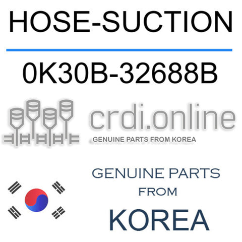 HOSE-SUCTION [ORIGINAL] 0K30B-32688B 0K30B32688B 0K30B 32688B